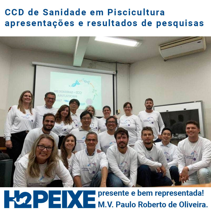 CCD de Sanidade em Piscicultura apresenta ações e resultados de pesquisas